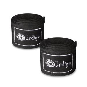 Купить Бинт боксёрский Indigo х/б, нейлон, 3 м  в Кемерове 